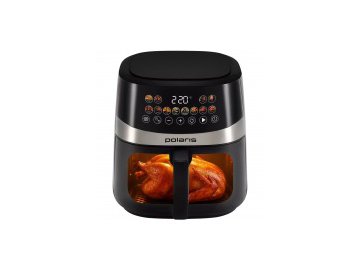 Аэрогриль polaris paf 8005w wi-fi iq home (черный) Электросила