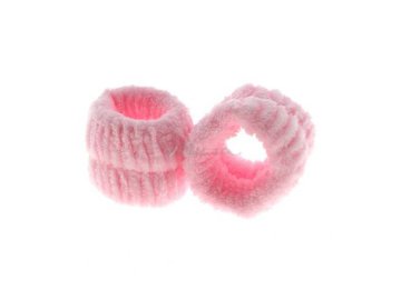 Повязка для умывания ODRI на руки розовая, 2 шт, арт. SLW2381-6A