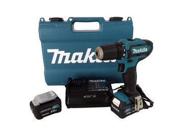 Дрель-шуруповерт Makita HP333DWME (с 2-мя АКБ)