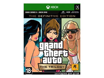 Игра Grand Theft Auto: The Trilogy. The Definitive Edition для Xbox Series X и Xbox One (русские субтитры)