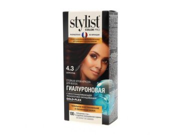 Крем-краска для волос STYLIST COLOR PRO Гиалуроновая стойкая, тон Шоколад, 100 мл