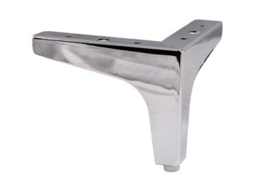 Опора мебельная угловая H100, хром в Минске Ома