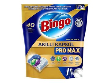Капсулы для ПММ BINGO Pro Max 40 шт