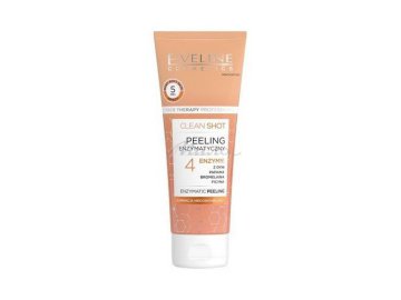 Пилинг энзимный EVELINE Clean Shot 4 фермента, 75 мл