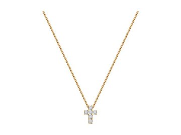 Колье SOKOLOV, красное золото 585 проба, вставка фианит