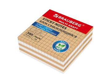Блок самоклеящийся (стикеры) BRAUBERG 115209