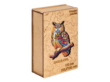 Сувенирный пазл MASTER WOOD Филин SWPFL