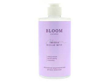 Вода мицеллярная BLOOM cosmetics обогащенная для всех типов кожи, 445 мл