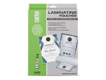 Пленка для ламинирования Cactus CS-LPGA410025 в Мозыре 5 элемент