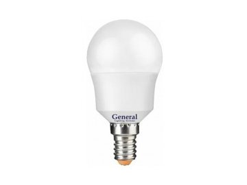 Лампочка general glden-g45f-b-8-230-e14-4000 к (шарик) в Пинске Электросила