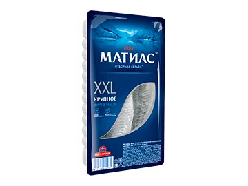 Филе сельди Матиас XXL крупное в масле 300 г в магазинах 