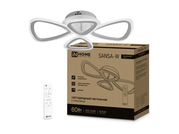 Светильник светодиодный IN HOME ELEGANT SANSA-W (4690612043326)