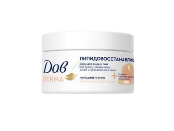 Крем для лица и тела ДАВ Липидовосстанавливающий, 285 мл