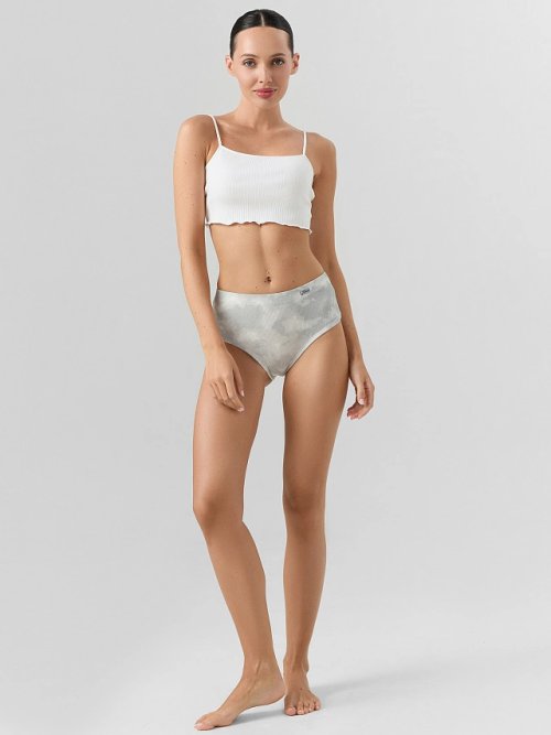 Трусы макси женские серые, фото 6 из 24