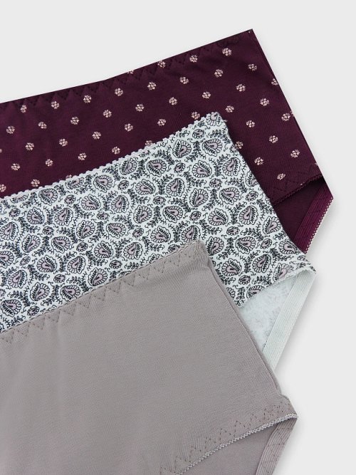 Трусы макси женские в наборе, 3 шт, фото 10 из 30