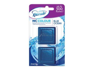 Таблетки для унитаза HAL KOLORADO WC Голубые, 2 шт