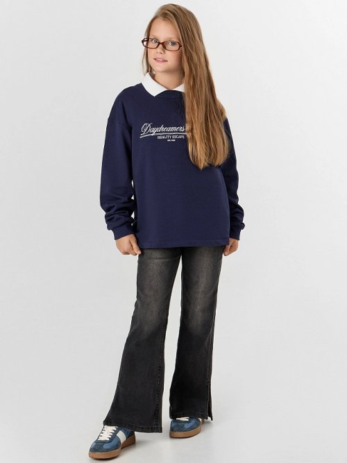 Джинсы для девочек черные, фото 7 из 7