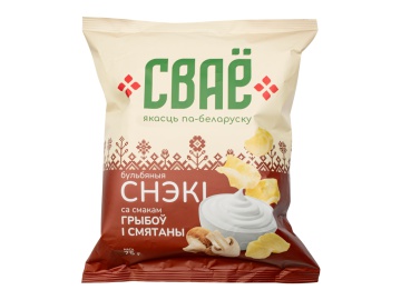 Снеки картоф"СВАЁ"(сметан,лук по-бел)75г на акции в магазинах Евроопт