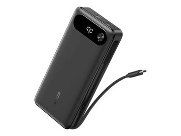 Внешний аккумулятор Anker Power Bank Built-in USB-C A1383 87W 20000mAh (черный)