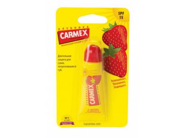 Бальзам для губ CARMEX Клубника SPF 15 в тубе