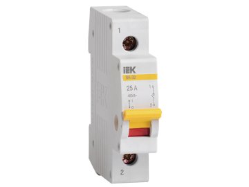 Выключатель нагрузки IEK ВН-32 1Р 25А MNV10-1-025