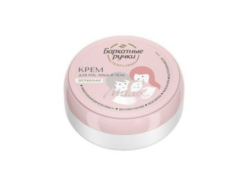 Крем для рук, лица и тела БАРХАТНЫЕ РУЧКИ универсальный для всей семьи, 150 мл