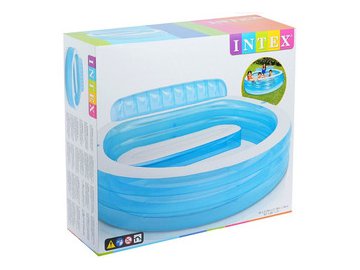 Надувной бассейн Intex Семейный 57190 (224х216х76 см)