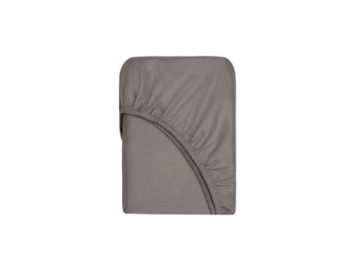 Простынь на резинке Maco Sateen Пепельный