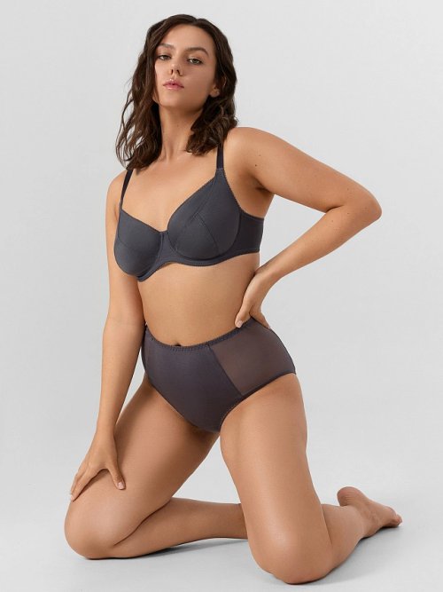 Бюстгальтер макси женский серый, фото 6 из 18