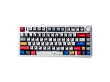 Клавиатура AULA F75 Comic Keycap Light Green Switches
