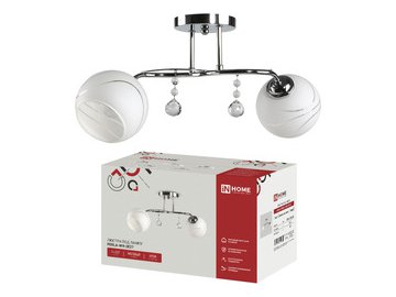 Припотолочная люстра In Home AURA PERLA-WH-2E27