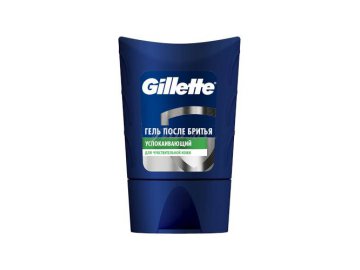 Гель после бритья GILLETTE Sensitive Skin для чувствительной кожи, 75 мл