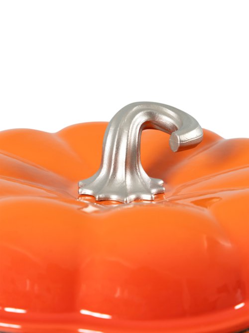 Кокот чугунный эмалированный Pumpkin New 3L, фото 7 из 12
