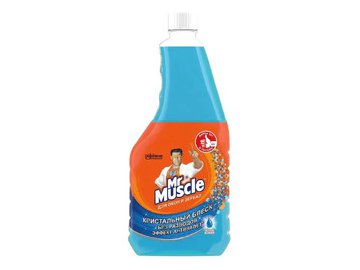 Чистящее средство для мытья окон и зеркал Mr. Muscle "После дождя" сменная бутылка 530 мл