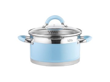 Кастрюля Lara Sky Blue LR02-442
