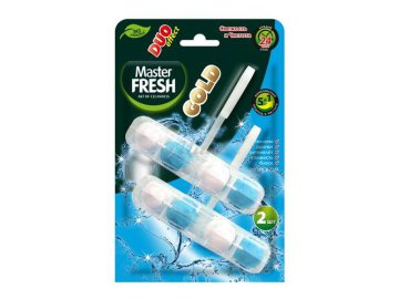 Блок для унитазов MASTER FRESH Gold Морской, 2 шт