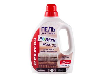 Гель для стирки MAUNFELD Purity Wool&Silk MWL2000PD 2 л