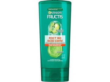 Бальзам-ополаскиватель для волос FRUCTIS Рост во всю силу укрепляющий для ослабленных волос, 200 мл
