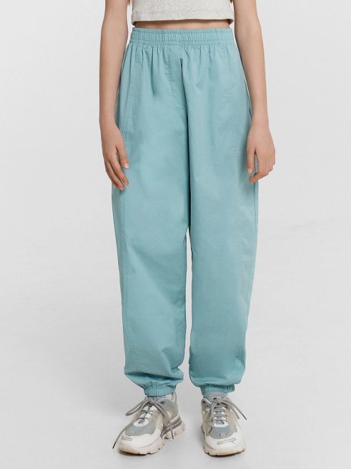 Брюки для девочек голубые, фото 2 из 5