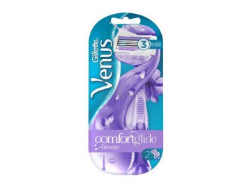 Станок для бритья GILLETTE Venus Breezе с 2 кассетами Мила