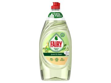 Средство для мытья посуды FAIRY Pure & Clean Бергамот и Имбирь, 900 мл