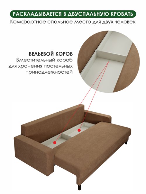 Диван-кровать Мадрид (Независимый пружинный блок), фото 20 из 204