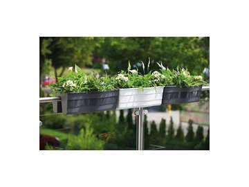 Кашпо Formplastic Fala 2489-011 (белый) в Пинске 5 элемент