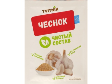 Чеснок "TVITNIK" (гранулированный) 20г на акции в магазинах Евроопт
