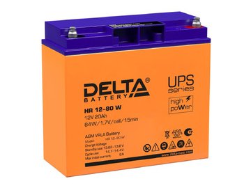 Аккумуляторная батарея DELTA HR 12-80 W