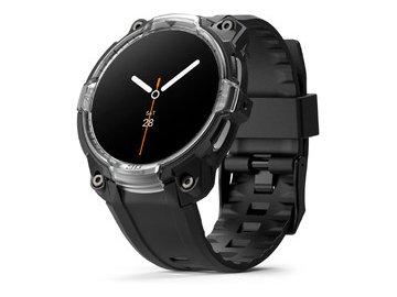 Ремешок с чехлом RINGKE Rugged Gear для Galaxy Watch 8 44mm BLACK