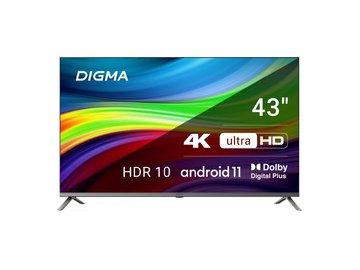 Телевизор Digma DM-LED43UBB41 на акции в магазинах 5 элемент