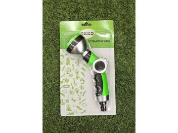 Пистолет-распылитель д/шланга металл. 7 функций "OKKO", арт. YM7222 Ома