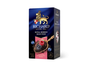 Чай Ричард Richard Royal Berries Selection черн 25пх1,7г сашет 42,5г