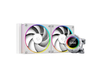 Система жидкостного охлаждения для процессора ID-Cooling SL240 White на акции в магазинах 5 элемент